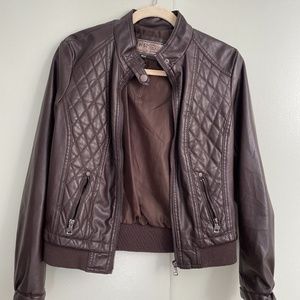 Brown Leather Jacket